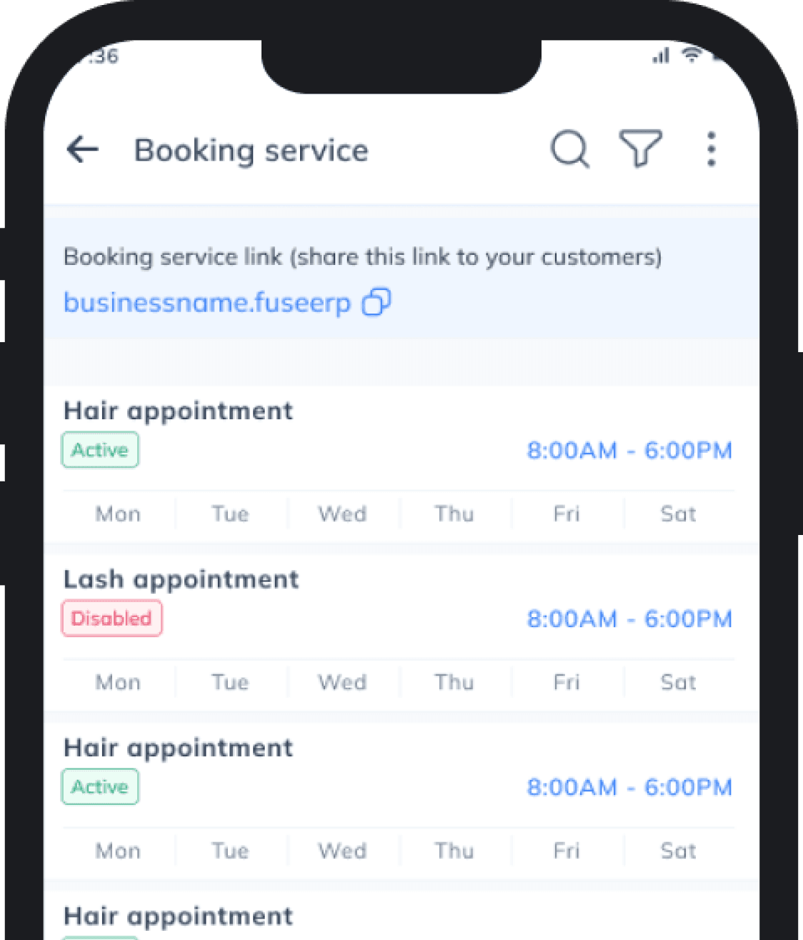 Service Booking